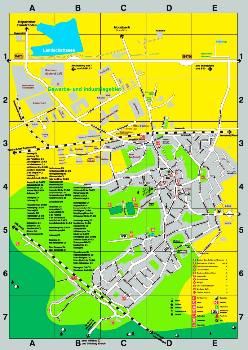 Stadtplan 2017