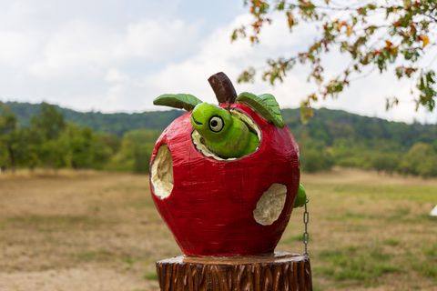 Figur auf dem Erlebnispfad